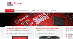 Desktop Screenshot of algocraft.com