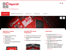 Tablet Screenshot of algocraft.com